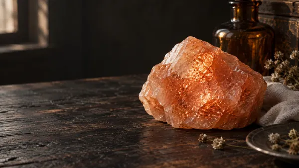 Sunstone crystal