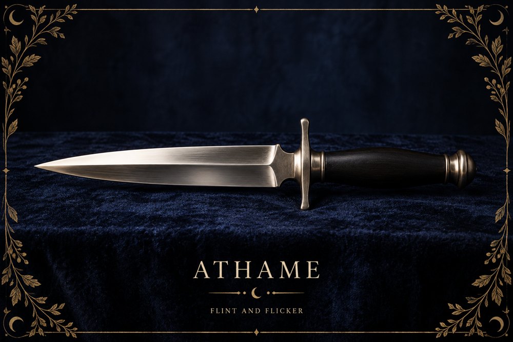 Athame ritual dagger